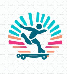 Abstrakte Retro
